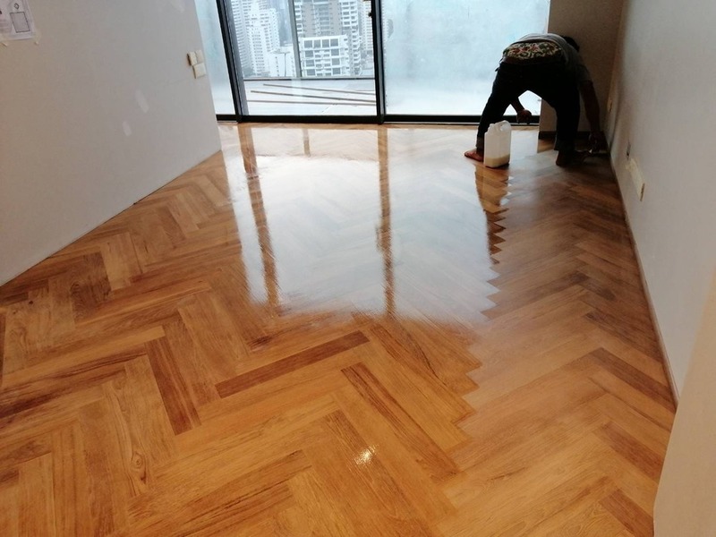 PRIME INTERIOR บริการขัดพื้นไม้ ปูปาร์เก้ ทำสี ด้วยทีมงานมืออาชีพ